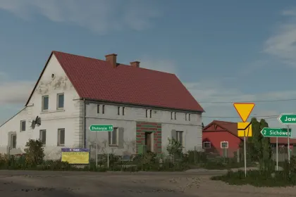 Карта Krajów & Łaźniki для Farming Simulator 25