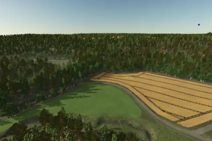 Карта Lieshof 4x для Farming Simulator 25