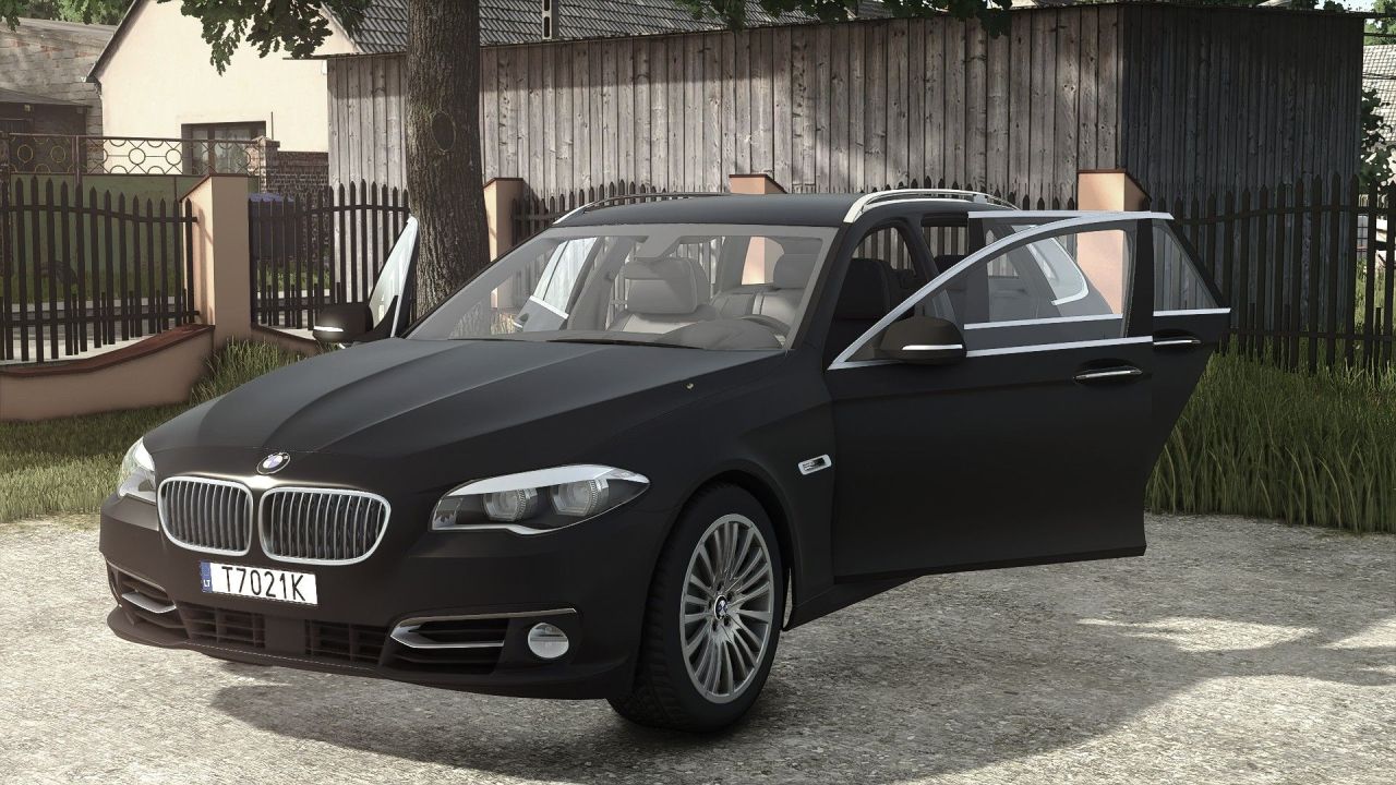 Stylowy Uniwersal BMW F11 — Szybki Samochód do Farming Simulator 25
