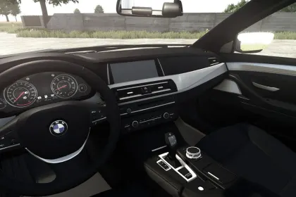 Stylischer Universalkombi BMW F11 — Schnelles Auto für Farming Simulator 25 — 4