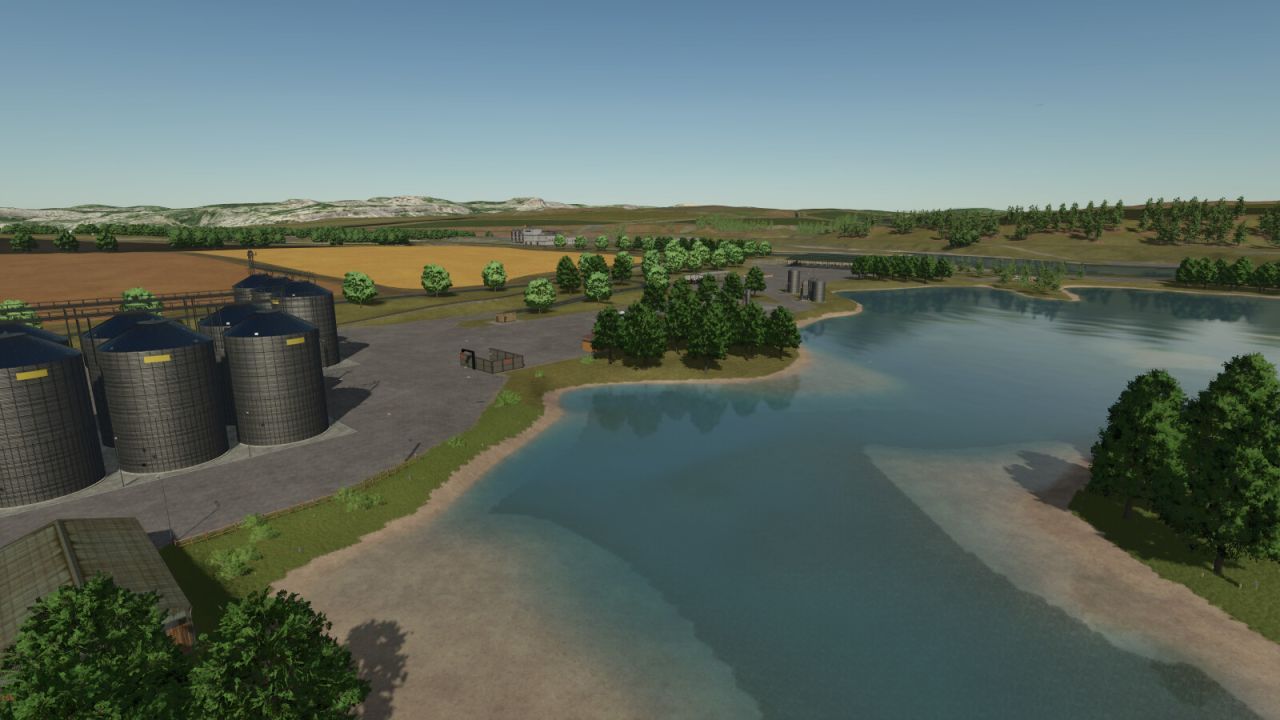 Карта Flussheim для Farming Simulator 25
