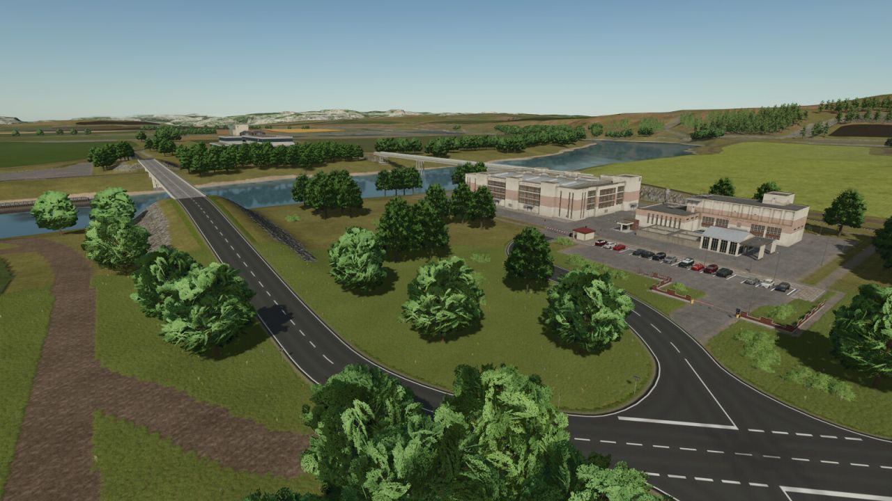 Карта Flussheim для Farming Simulator 25