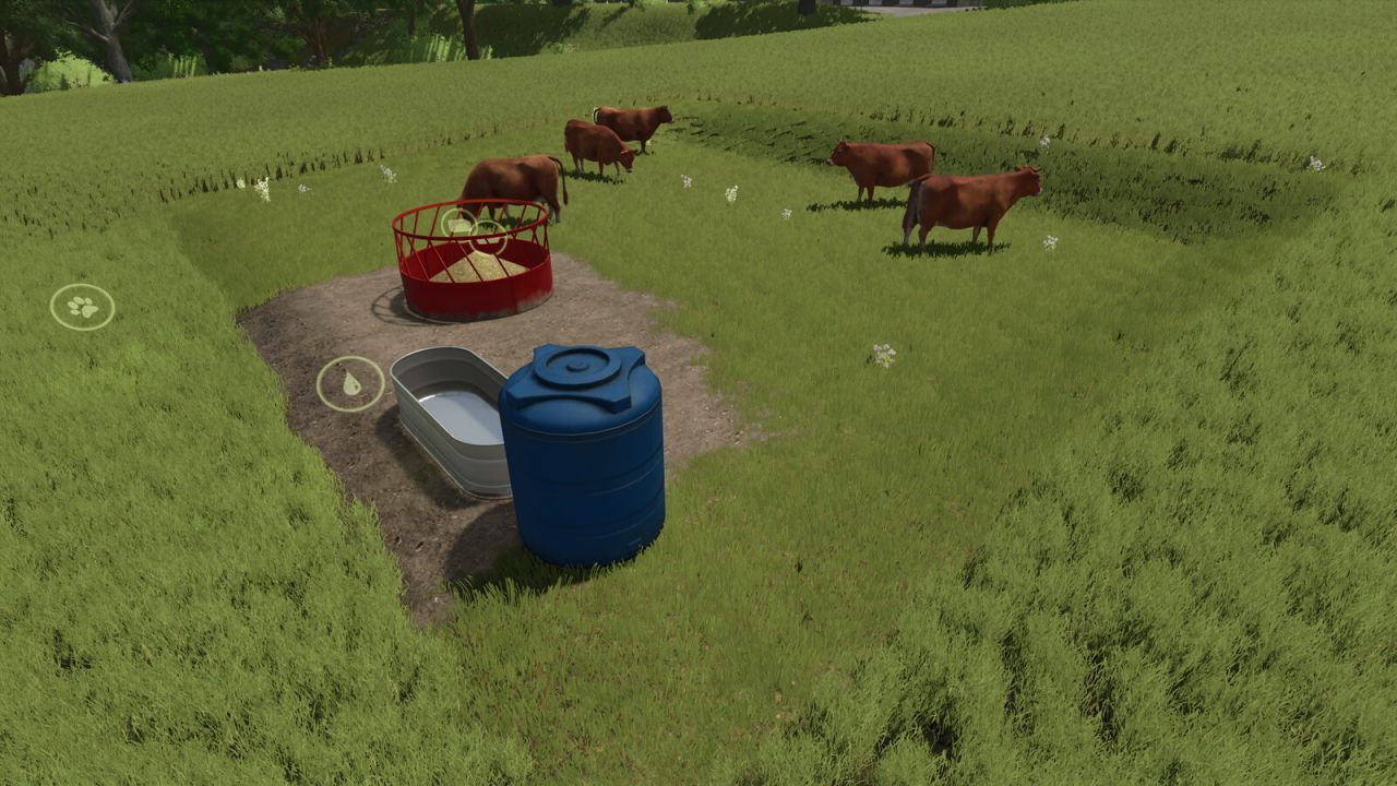 Пакет пасовищ Open Pastures для Farming Simulator 25
