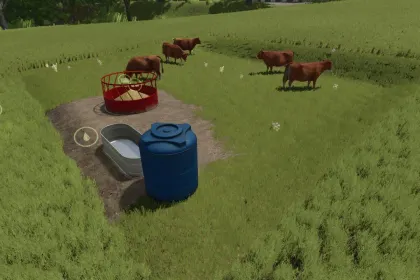 Пакет пасовищ Open Pastures для Farming Simulator 25 — 2