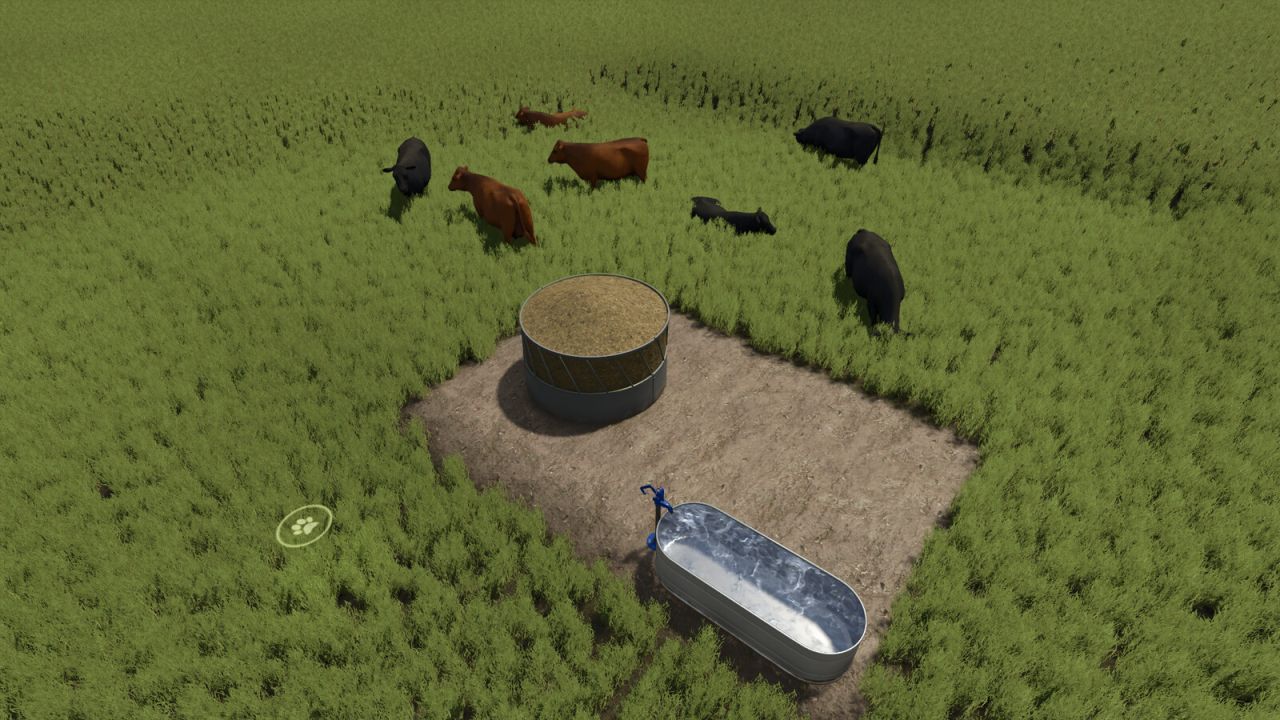 Пакет пасовищ Open Pastures для Farming Simulator 25
