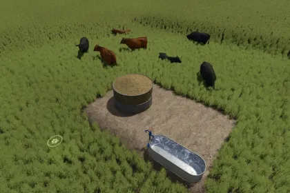 Пакет пасовищ Open Pastures для Farming Simulator 25 — 3