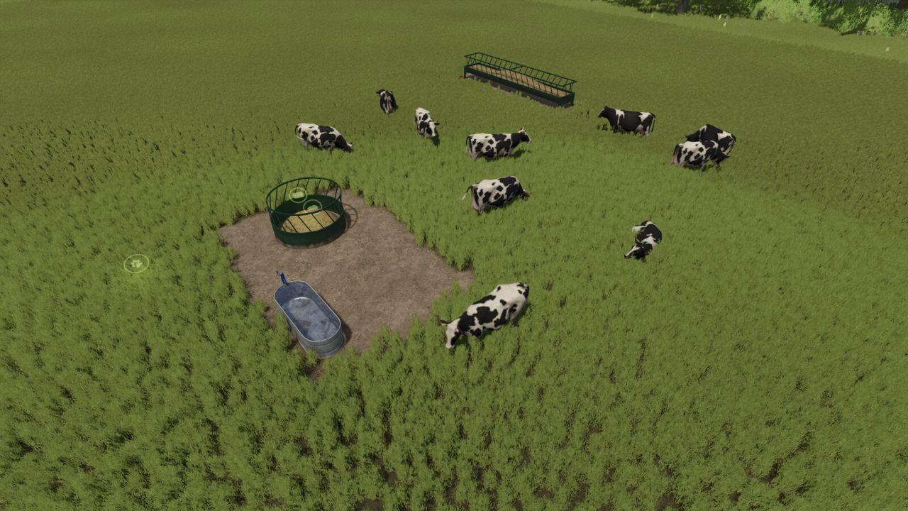 Пакет пасовищ Open Pastures для Farming Simulator 25