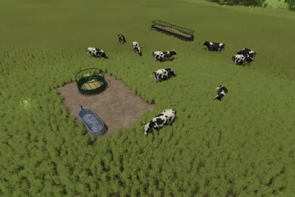 Пакет пасовищ Open Pastures для Farming Simulator 25 — 4