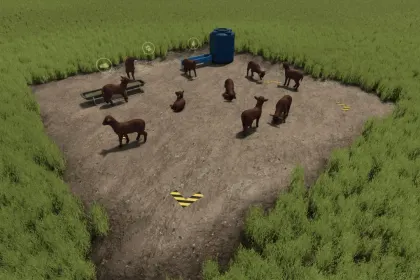 Пакет пасовищ Open Pastures для Farming Simulator 25 — 5