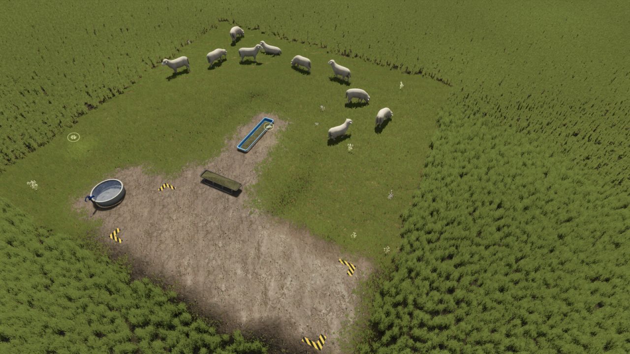 Пакет пасовищ Open Pastures для Farming Simulator 25