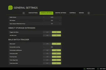 Bale Batch Tracker для Farming Simulator 25 — 2