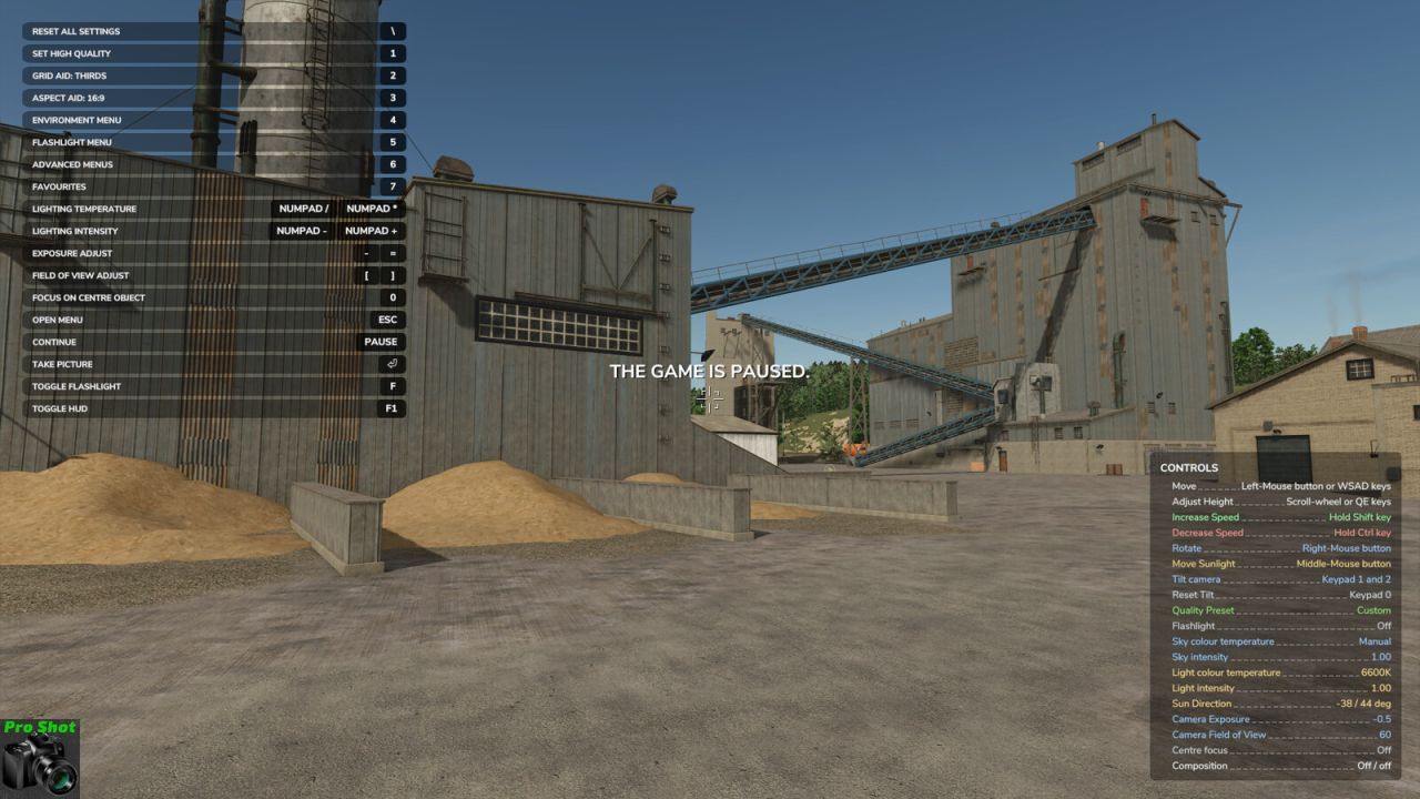 Мод Pro Shot для Farming Simulator 25