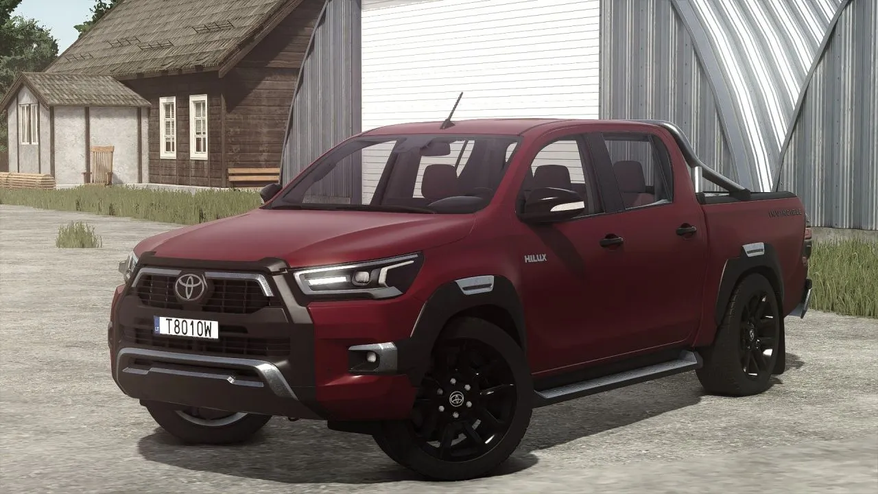 Powerful Pickup Toyota Hilux Invincible 2021 — Fast Transport for Farm in FS25