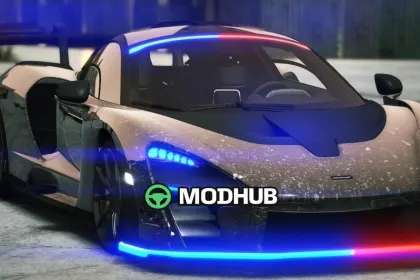 Поліцейський автомобіль McLaren Senna для GTA 5