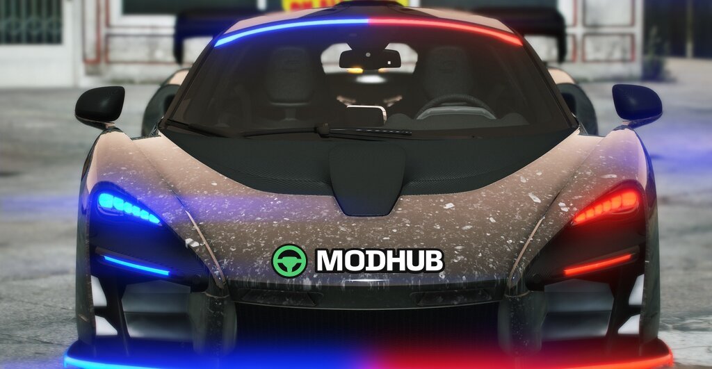 Поліцейський автомобіль McLaren Senna для GTA 5