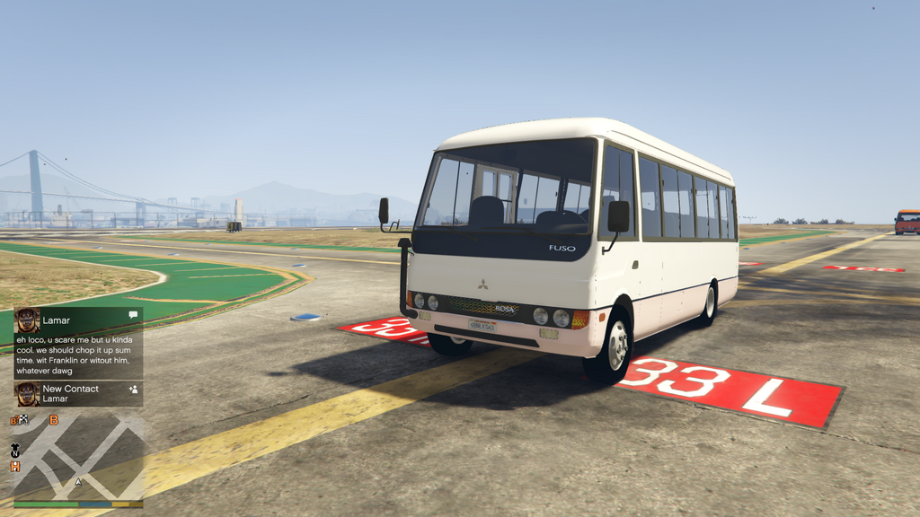 Bus Mitsubishi Rosa pour GTA 5 – Mod de transport urbain — 2