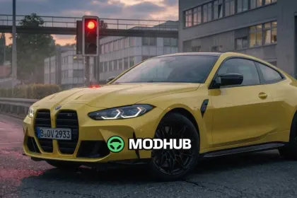 Автомобіль BMW M4 G82 Competition для ETS2