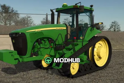 Трактор John Deere 8X20 v1.0 для FS25
