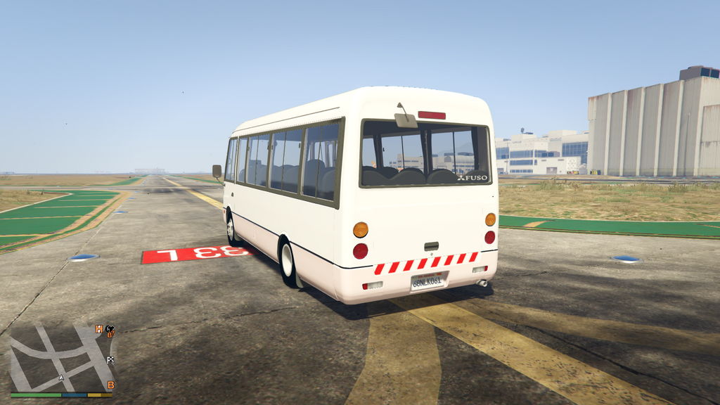 Мікроавтобус Mitsubishi Fuso Rosa для GTA 5 — 3