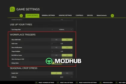 Скрипт Workplace Triggers V1.2 для FS25 — 4