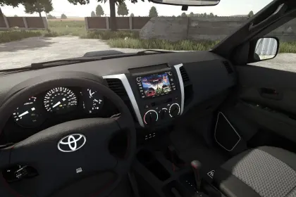 Leistungsstarker Pickup Toyota Hilux Arctic für Farming Simulator 25 – Schnell und Geländegängig — 3
