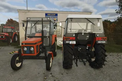 Трактор Zetor 5211 для Farming Simulator 25