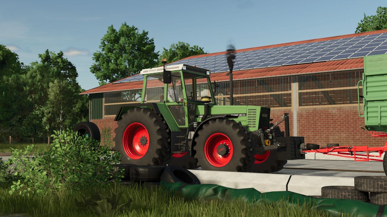 Efektywny balast Schöma Selfmade Weight Pack 500–1300 kg do stabilnej pracy traktora