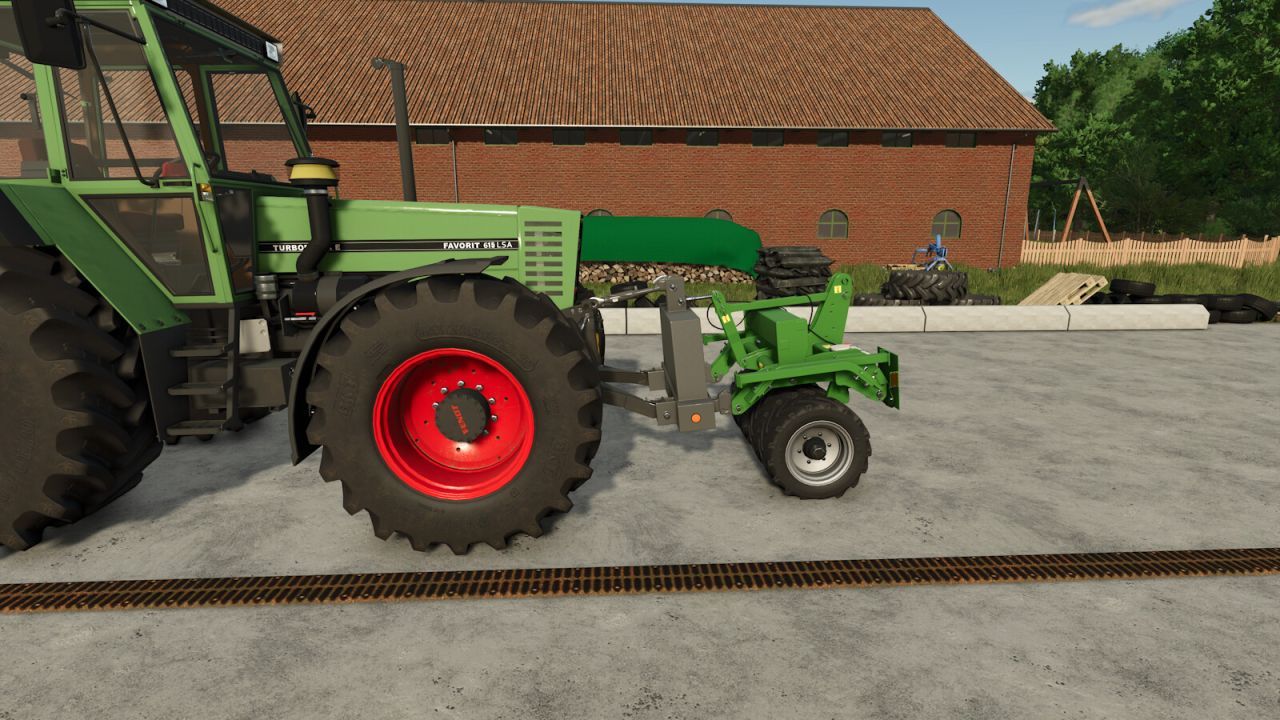 Efektywny balast Schöma Selfmade Weight Pack 500–1300 kg do stabilnej pracy traktora