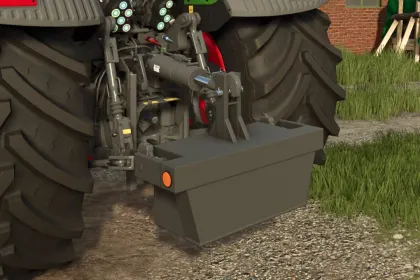 Efektywny balast Schöma Selfmade Weight Pack 500–1300 kg do stabilnej pracy traktora — 4