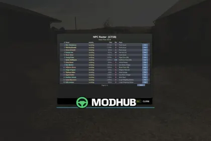 Скрипт NPC Favor V1.3 для FS25 — 4