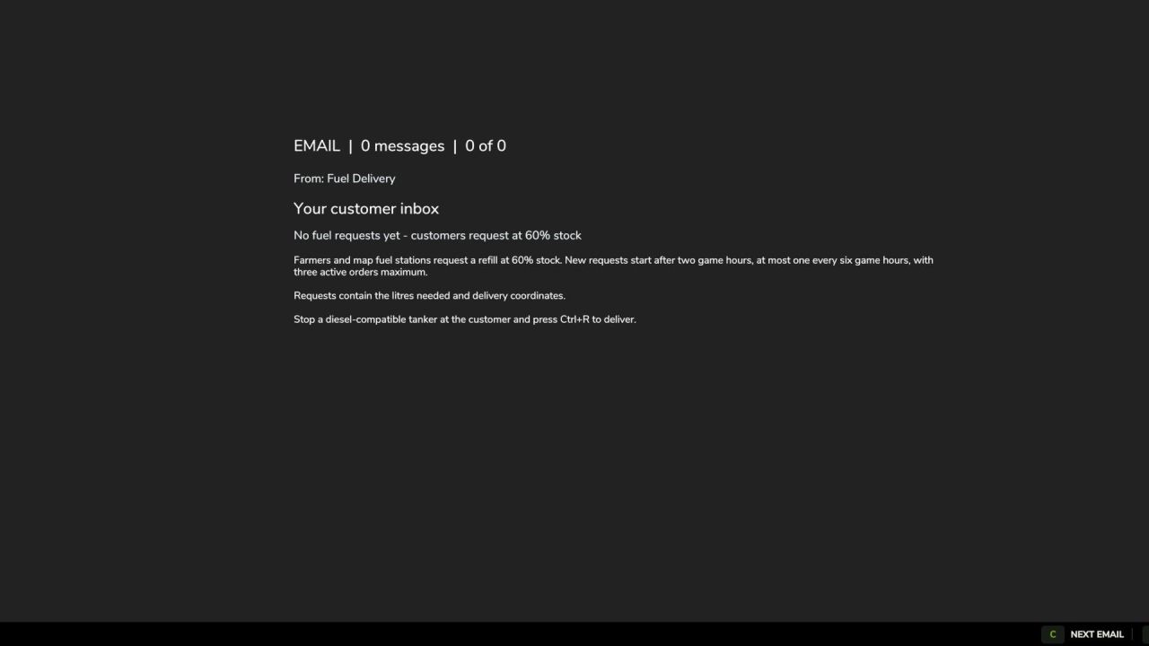 Скрипт Fuel Delivery Company для Farming Simulator 25