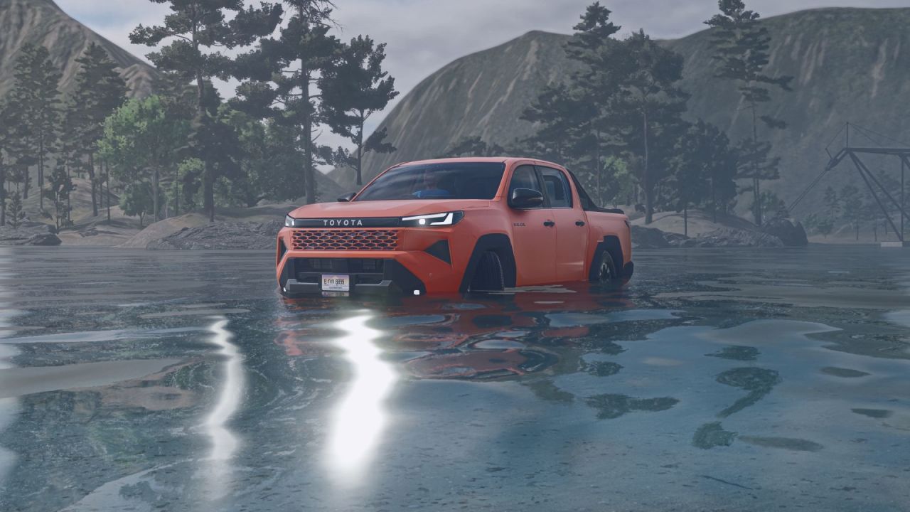Пікап Toyota Hilux Travo для Farming Simulator 25