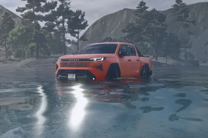 Пікап Toyota Hilux Travo для Farming Simulator 25 — 4