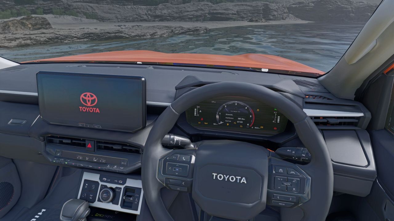 Пікап Toyota Hilux Travo для Farming Simulator 25