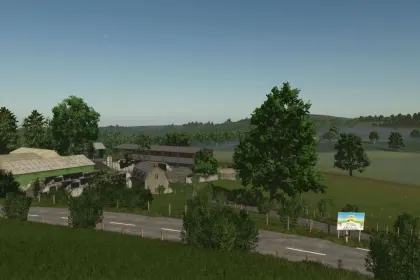 Нова Карта Les Terres De France для Farming Simulator 25 — 163 Поля, Ферми та Кооперативи — 1