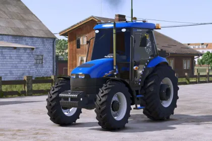 Трактор New Holland TD Plus для Farming Simulator 25