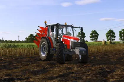 Трактор Massey Ferguson 5M Edit для Farming Simulator 25