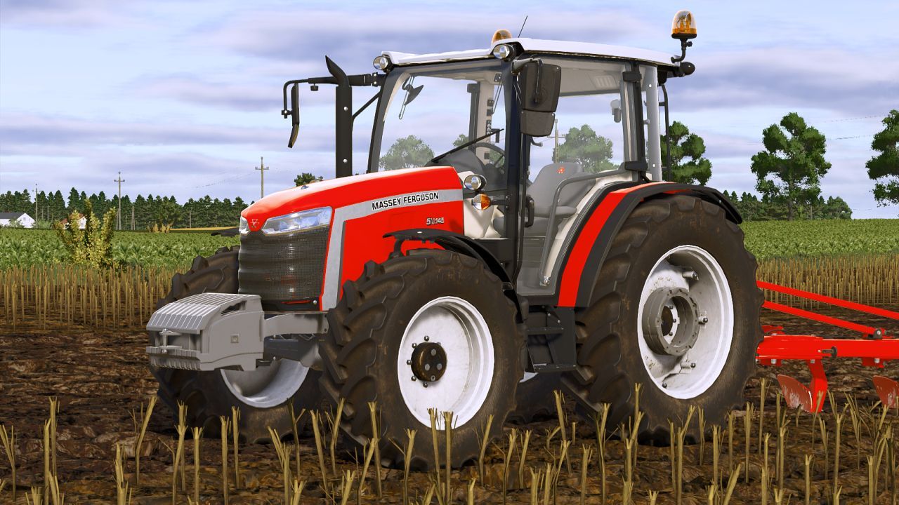Трактор Massey Ferguson 5M Edit для Farming Simulator 25