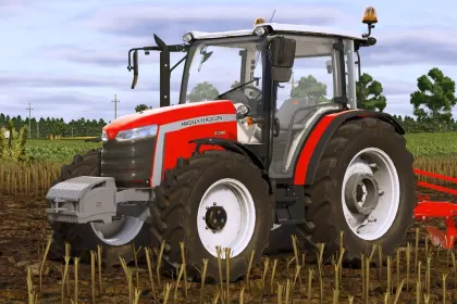Трактор Massey Ferguson 5M Edit для Farming Simulator 25 — 2
