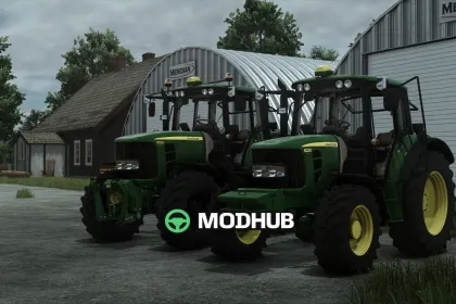 Трактор John Deere 6030 Premium Series Edit V1.0.0.4 для FS25