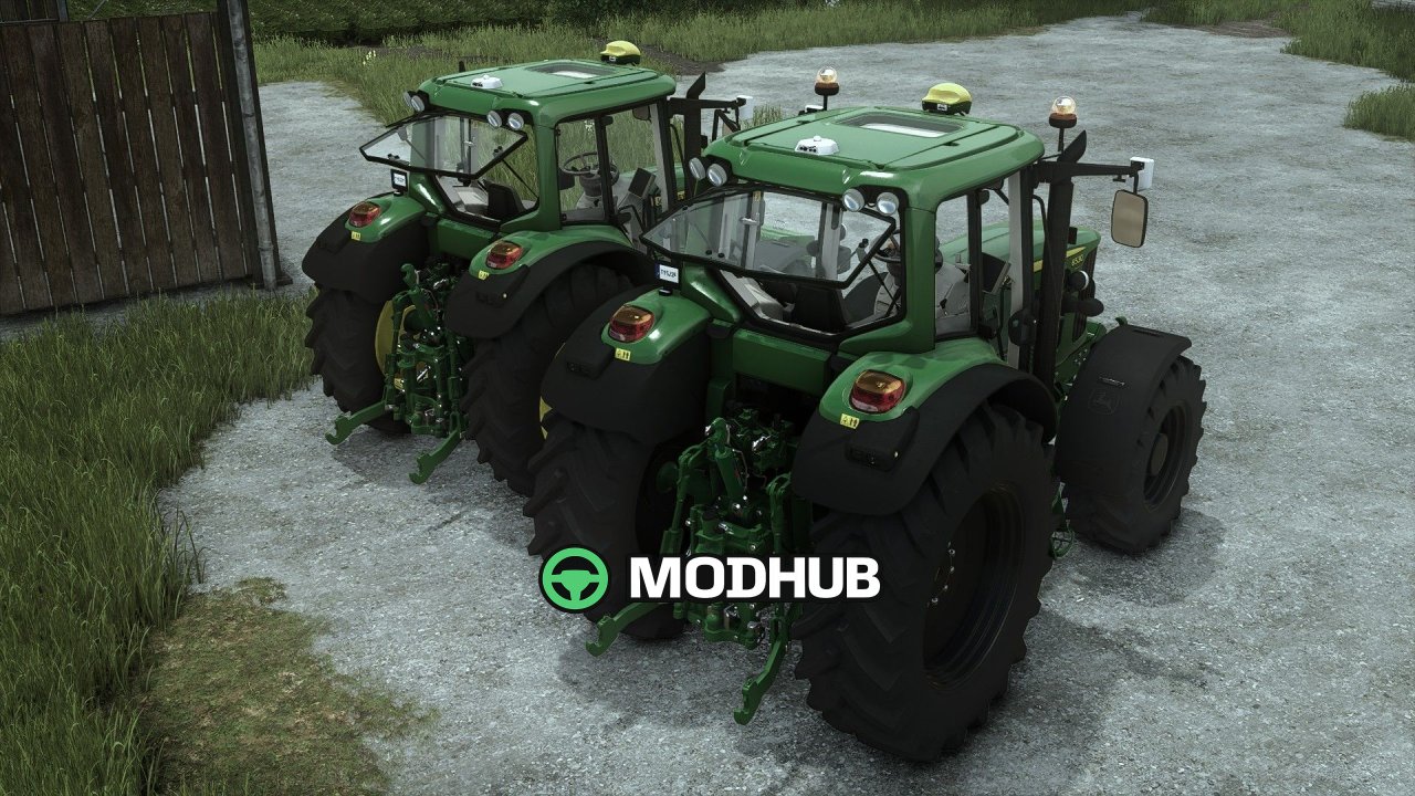 Трактор John Deere 6030 Premium Series Edit V1.0.0.4 для FS25