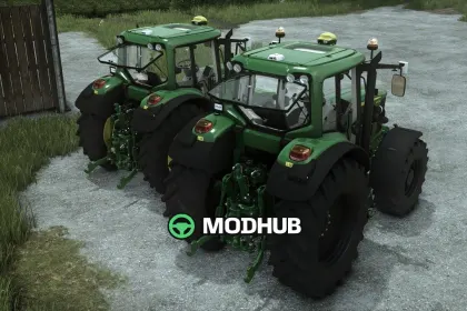 Трактор John Deere 6030 Premium Series Edit V1.0.0.4 для FS25 — 2