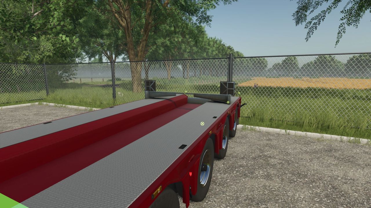 Низькорамний причіп Nooteboom 4+1 для Farming Simulator 25