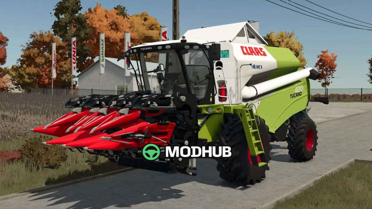 Комбайн Claas Tucano 420 для FS25