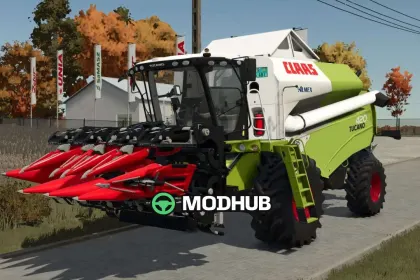 Комбайн Claas Tucano 420 для FS25 — 3