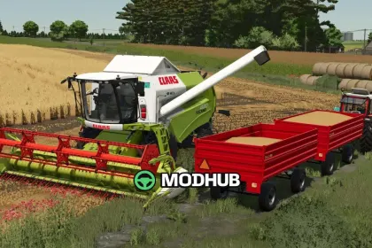 Комбайн Claas Tucano 420 для FS25 — 4
