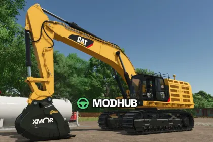 Екскаватор CAT 374F для FS25