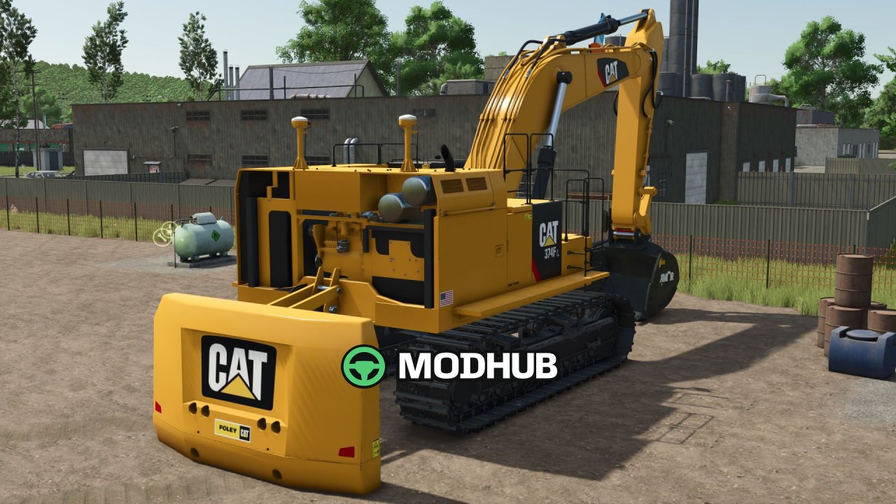 Екскаватор CAT 374F для FS25