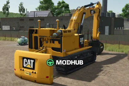 Екскаватор CAT 374F для FS25 — 3