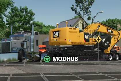 Екскаватор CAT 374F для FS25 — 5